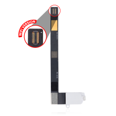 Headphone Jack With Flex Cable For iPad Mini 4 (WiFi Only) (White)