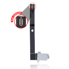 Headphone Jack With Flex Cable For iPad Mini 5 (WiFi Only) (White)