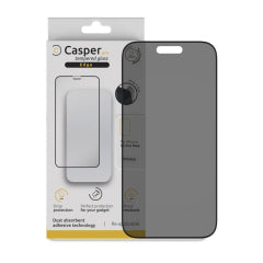 Casper Pro Edge Tempered Glass For iPhone 15 Pro Max (Retail Pack) (Privacy)