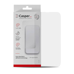 Casper Pro Tempered Glass For iPhone 15 Pro Max (Retail Pack) (Clear)