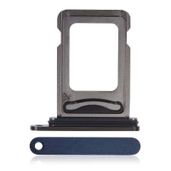 Dual Sim Card Tray For iPhone 15 Pro / 15 Pro Max (Blue Titanium)