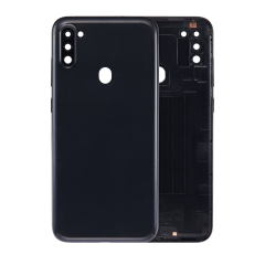 Back Cover With Camera Lens For Samsung Galaxy A11 (A115 / 2020) (International Version) (Aftermarket Plus) (Black)