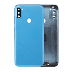 Back Cover With Camera Lens For Samsung Galaxy A11 (A115 / 2020) (International Version) (Aftermarket Plus) (Blue)
