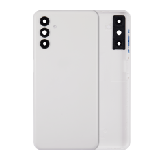 Back cover Glass For Samsung Galaxy A13 5G (A136 / 2021) (Aftermarket Plus) (White)