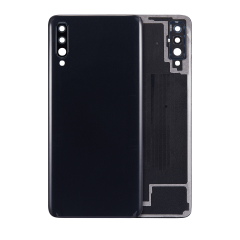 Back cover Glass For Samsung Galaxy A70 (A705 / 2019) (Aftermarket Plus) (Black)