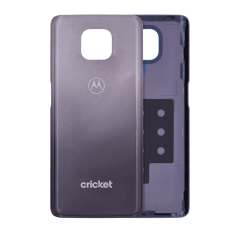 Back cover Glass For Motorola Moto G Power (XT2117-3 / XT2117-3PP / 2021) (Genuine OEM) (Flash Gray) (Cricket)