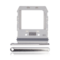 Dual Sim Card Tray For Samsung Galaxy S10 5G (Crown Silver)