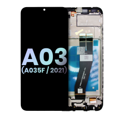 LCD Assembly With Frame For Samsung Galaxy A03 (A035 / 2021) (International Version) (Service Pack) (All Colors)