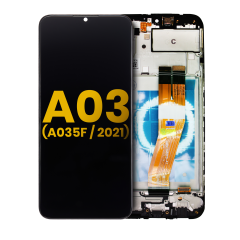 LCD Assembly With Frame For Samsung Galaxy A03 (A035F / 2021) (International Version) (Refurbished) (All Colors)