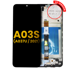 LCD Assembly With Frame For Samsung Galaxy A03s (A037U / 2021) (US Version) (Refurbished) (All Colors)