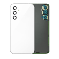 Back Cover Glass With Camera Lens For Samsung Galaxy A54 5G (A546 / 2023) (Service Pack) (White)