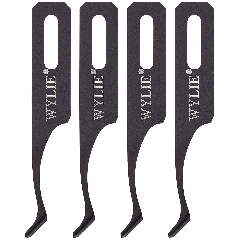 Scalpel blade - Underfill Black Glue (Wylie WL-365E Model-D) (4 Piece Set)