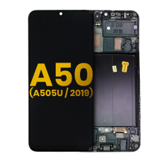 OLED Assembly With Frame For Samsung Galaxy A50 (A505U / 2019) (Refurbished) (All Colors)
