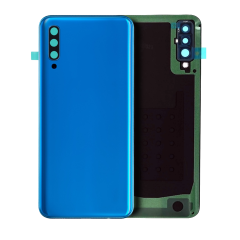 Back Cover Glass With Camera Lens For Samsung Galaxy A50 (A505 / 2019) (Service Pack) (Blue)