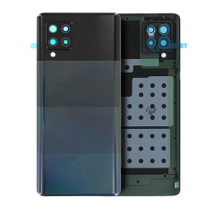 Back Cover Glass With Camera Lens For Samsung Galaxy A42 5G (A426 / 2020) (Service Pack) (Prism Dot Black)