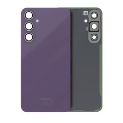 Back Cover Glass With Camera Lens For Samsung Galaxy S23 FE (Service Pack) (Purple)