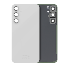 Back Cover Glass With Camera Lens For Samsung Galaxy S23 FE (Service Pack) (Cream)