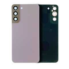 Back Cover Glass With Camera Lens For Samsung Galaxy S22 Plus (Service Pack) (Violet)