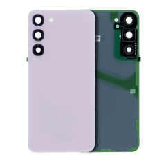 Back Cover Glass With Camera Lens For Samsung Galaxy S23 Plus (Service Pack) (Lavender)