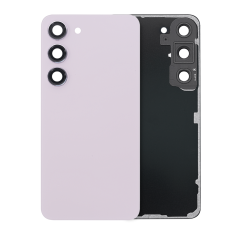 Back Cover Glass With Camera Lens For Samsung Galaxy S23 5G (Service Pack) (Lavender)