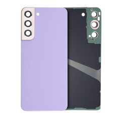 Back Cover Glass With Camera Lens For Samsung Galaxy S22 (Service Pack) (Violet)