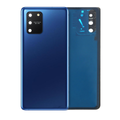 Back Cover Glass With Camera Lens For Samsung Galaxy S10 Lite (Service Pack) (Prism Blue)