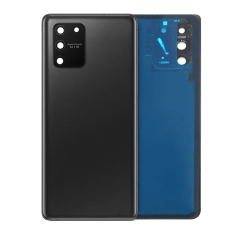 Back Cover Glass With Camera Lens For Samsung Galaxy S10 Lite (Service Pack) (Prism Black)