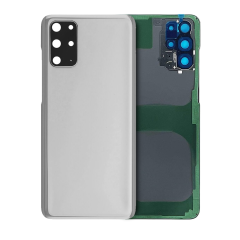 Back Cover Glass With Camera Lens For Samsung Galaxy S20 FE (Service Pack) (Cloud White)