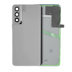 Back Cover Glass With Camera Lens For Samsung Galaxy S21 FE (Service Pack) (Graphite)