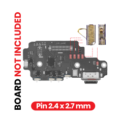 PCB Board Contact Pins For All Samsung Models (Width: 2.4mm / Length: 2.7mm) (100 Pack)