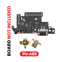 PCB Board Contact Pins (A80) For All Samsung Models (Width: 2.5mm / Length: 2.8mm) (100 Pack)