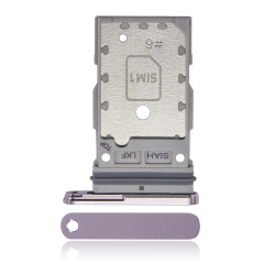 Dual Sim Card Tray For Samsung Galaxy S23 Ultra 5G (Lavender)