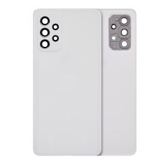Back cover Glass For Samsung Galaxy A72 (A725 / 2021) (Aftermarket Plus) (Awesome White)