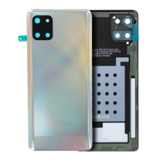 Back Cover Glass With Camera Lens For Samsung Galaxy Note 10 Lite (Service Pack) (Aura Glow)