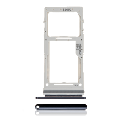 Dual Sim Card Tray For Samsung Galaxy Note 10 Lite (Aura Black)