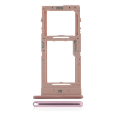 Dual Sim Card Tray For Samsung Galaxy A51 5G (A516 / 2020) (Prism Cube Pink)
