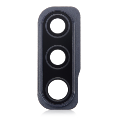 Back Camera Glass Lens And Cover Bezel For Samsung Galaxy A50S (A507 / 2019) (Prism Crush Black)