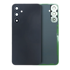 Back Cover Glass With Camera Lens For Samsung Galaxy A34 5G (A346 / 2023) (Service Pack) (Black)
