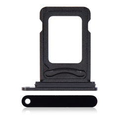 Dual Sim Card Tray For iPhone 14 Pro / 14 Pro Max (Space Black)