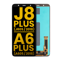 OLED Assembly Without Frame For Samsung Galaxy J8 Plus (J805 / 2018) / A6 Plus (A605 / 2018) (Refurbished) (All Colors)