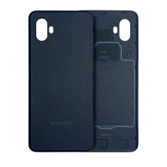 Back Cover Glass With Camera Lens For Samsung Galaxy Xcover 6 Pro (Service Pack) (Black)