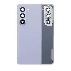 Back Cover Glass With Camera Lens For Samsung Galaxy Z Fold 5 (Service Pack) (Blue)