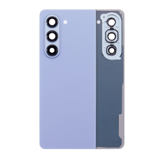 Back Cover Glass With Camera Lens For Samsung Galaxy Z Fold 5 (Service Pack) (Icyblue)
