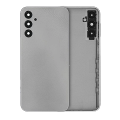 Back Cover Glass With Camera Lens For Samsung Galaxy A14 4G (A145 / 2023) (Service Pack) (Silver)
