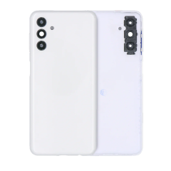 Back Cover Glass With Camera Lens For Samsung Galaxy A04s (A047 / 2022)  (Service Pack) (White)
