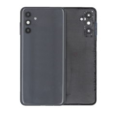 Back Cover Glass With Camera Lens For Samsung Galaxy A04s (A047 / 2022)  (Service Pack) (Black)
