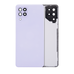 Back Cover Glass With Camera Lens For Samsung Galaxy A22 4G (A225 / 2021)  (Service Pack) (Violet)