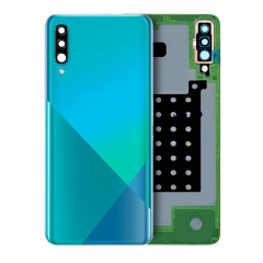 Back Cover Glass With Camera Lens For Samsung Galaxy A30S (A307 / 2019) (Service Pack) (Green)