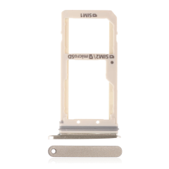 Dual Sim Card Tray For Samsung Galaxy S7 (Gold Platinum)