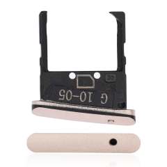 Single Sim Card Tray For Motorola Razr 5G (XT2071 / 2020) (Blush Gold)